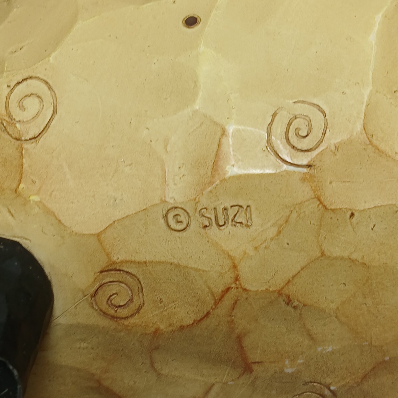 Vintage SUZI SKOGLUND  Farmhouse Sheep With Red Heart Collar Country, Cabin 5 in