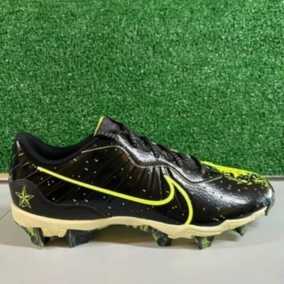 Nike Vapor Ultrafly 4 Keystone Baseball Cleats Mens 11.5 Black Volt Fastflex