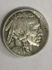 1913-D Buffalo Nickel T-1 Raised Mound Circulated Antique First Year Denver Coin