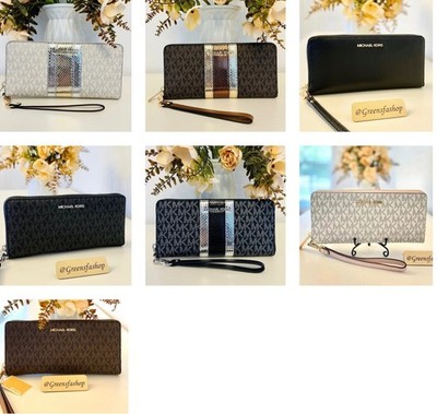 Michael Kors jet set large continental wallet