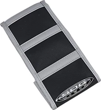 SDG 6-Rib Gripper Seat Cover Black Top/Gray Sides/Gray Ribs #95910XKX for Yamaha