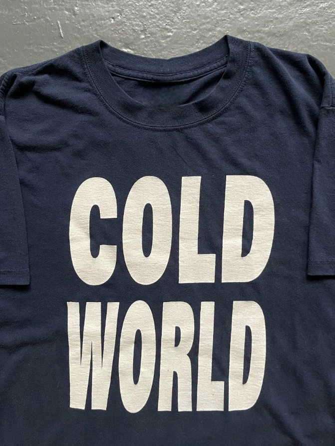 Vintage 2000S Cold World First T-Shirt Size S-5Xl