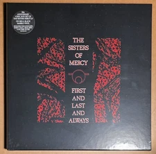 Sisters of Mercy - First And Last And Always - New 1 LP / 3 EP Red & Black Vinyl