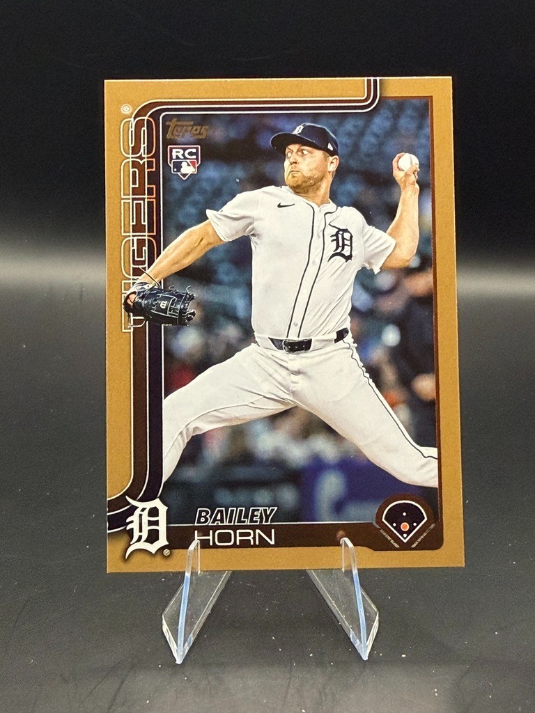 メジャーリーグ　カード　Barnie Willrams Bailey Horn 2025 Topps Update Gold Parallel /2025 #US162 Detroit