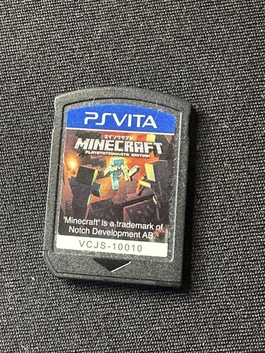 Minecraft PS Vita - PLAYS IN ENGLISH - Cartridge Only - Region Free