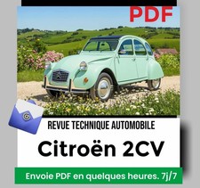 RTA REVUE TECHNIQUE AUTOMOBILE - CITROEN 2CV . FR. PDF usb