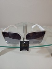 Women's Giselle Sunglasses UV400 Clear/ White. New