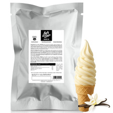 Sansei Softeispulver Speiseeispulver für Eismaschine 2 kg – 2:5 für 7 kg