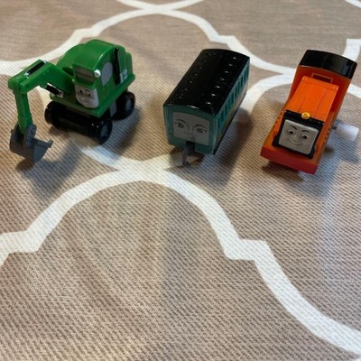 Thomas & Friends Oliver Capsule Plarail Set Orange Wind Up Freight Car