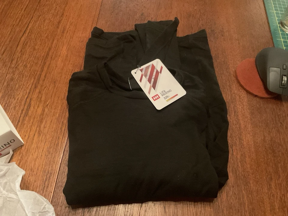 Helly-Hansen LIFA Merino Crew Peso Medio - Capa Base Mujer, Transpirable, Pequeña Foto 4 de 4