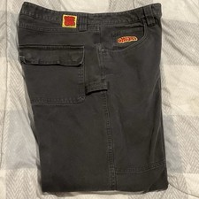 Empyre Jeans Baggy Barrel Jeans Skater Black Denim Pants Size 34x32