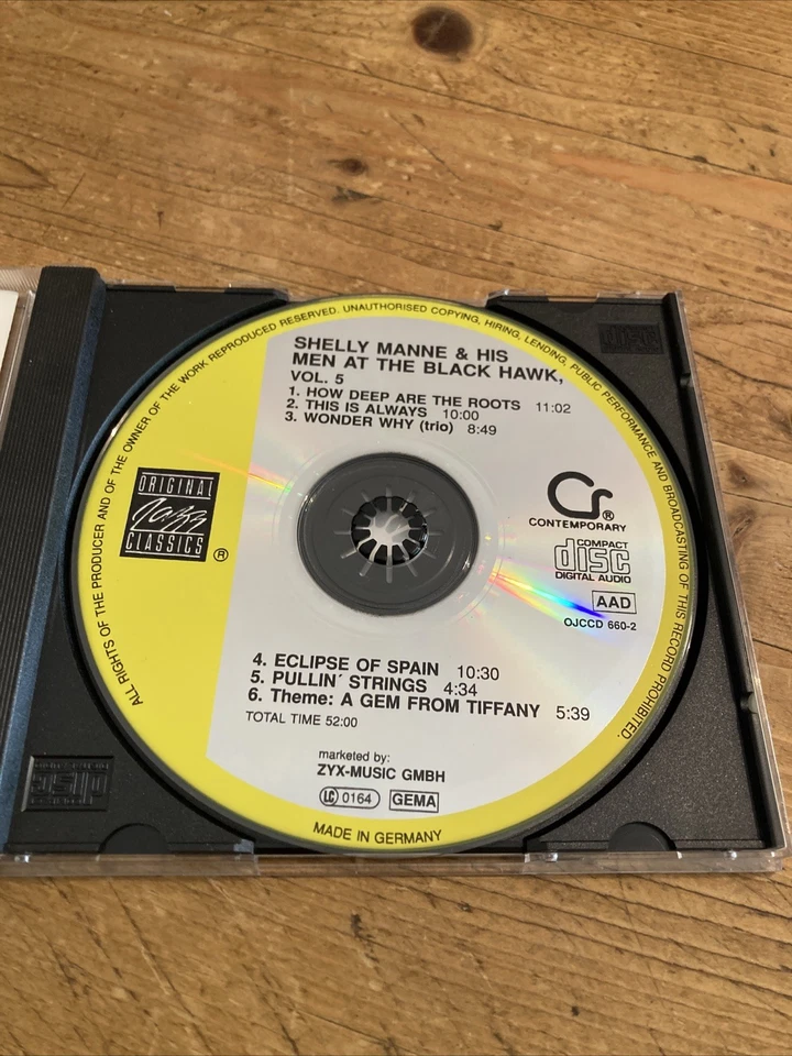 Shelly Manne & his Men - At the Black Hawk 5 - Cd- 09983 - Bild 2 von 3