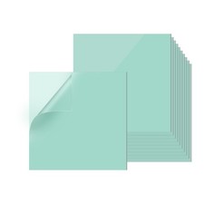 10Pcs 4 x 3.7 Inch Welding Helmet Lens Auto Darkening Welding Cover Lens Clear