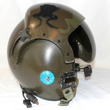 Vietnam War USMC CH-46 Helicopter Pilot APH-6 Camo Flight Helmet HMM-164 MARINES