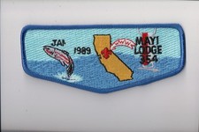 Lodge 354 Mayi OA flap (AT) 1989 National Jam...