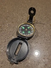 Vintage Working Academy Engineer Directional Compass 