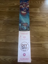 DIY Diamond Art Kit Mermaid with Jellyfish Di...