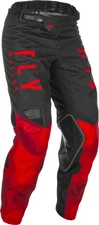 Fly Racing Kinetic K221 MX Pants - Red/Black, Size 18 - Durable & Race-Ready
