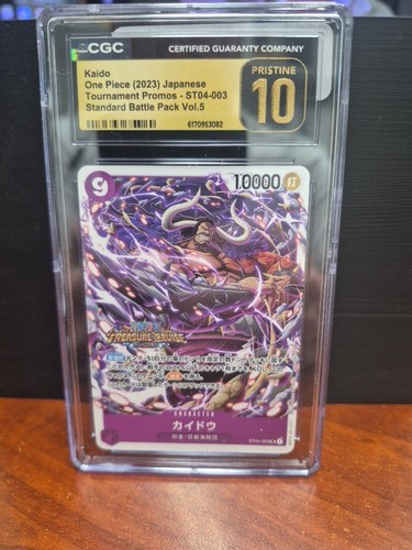 Kaido (Winner Pack Vol. 5) graded CGC 10 for sale on eBay