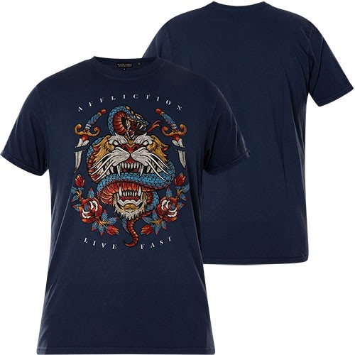 Футболка AFFLICTION футболки Brawl City Blau 11790₽