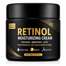 Men's Retinol Face Cream Moisturizer Anti-Aging Wrinkle Fine Line 60g