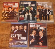 Boston Legal Seasons 1-5 on 28 DVD's