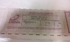 CROWN ALLOYS ROYAL ER Ti-2 AWS/SFA A5.16