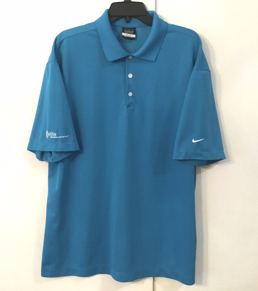 Men's Nike Golf Polo Dri Fit Shirt XL Short Sleeve Casual