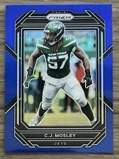 2022 Prizm Retail C.J. Mosley  Blue SSP Rare #231 New York jets