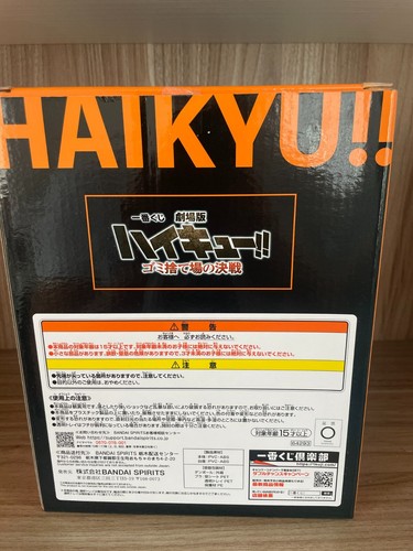 Ichiban Kuji Movie Haikyu!! Battle At The Garbage Dump Shoyo Hinata A Figure - Foto 6 di 10