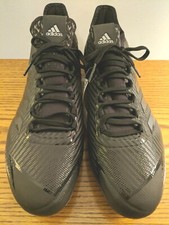 Adidas Adizero Afterburner Size 13 Baseball Cleats Black New w Tags 753001