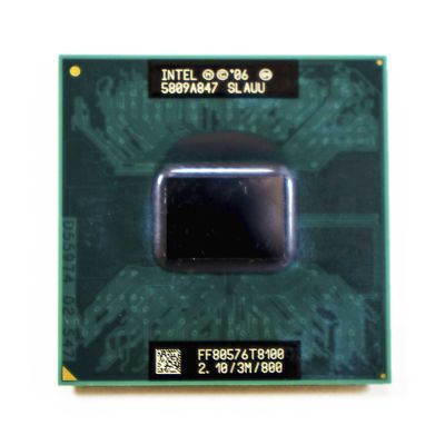 CPU Prozessor Intel Core Duo 2 T8100 2.10/3M/800 SLAUU Für Notebook Dual