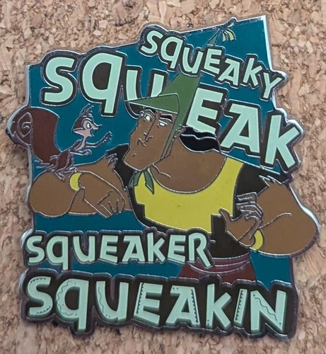 Disney Pin Kronk Squeaky Squeak Speaking Squirrel Emperor's New Groove 2018