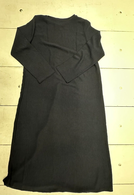 aab Black Long Sleeve Dress Womens Size Large | eBay