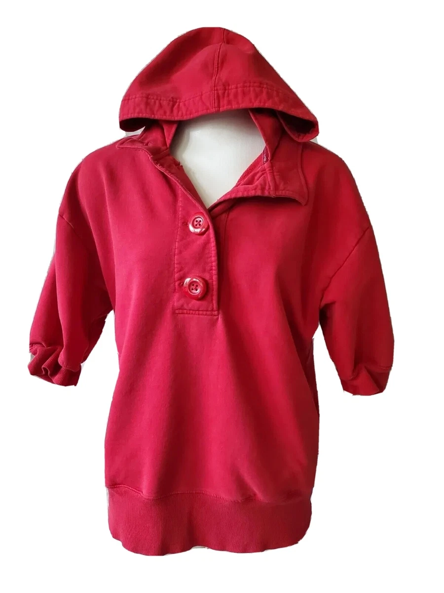 old navy short sleeve hoodie