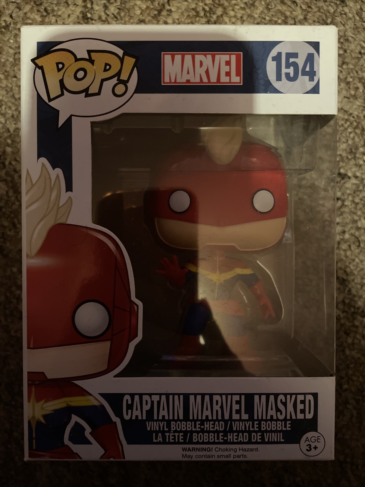 Funko Pop! Marvel Comics - Captain Marvel (Masked)