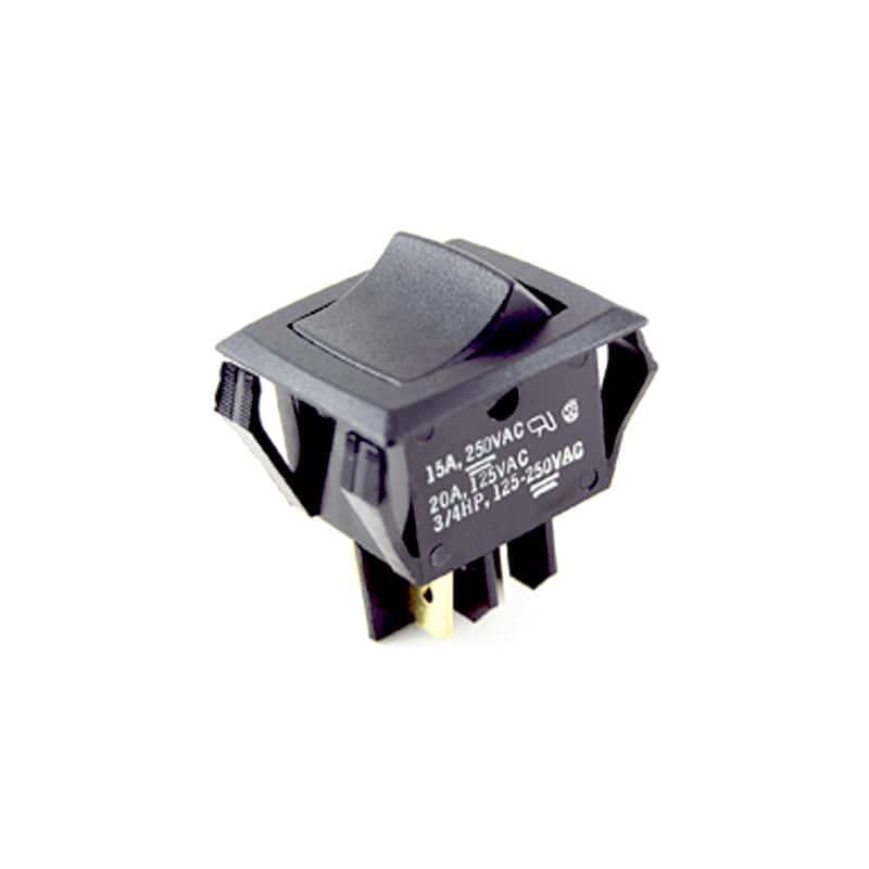 NTE Electronic 54-081 Rocker Switch Dpst Off-none-on Miniature Snap-in ...