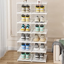 Foldable Shoe Organizer Shoe Rack Multiple Layers Organizer Space Saving Rack