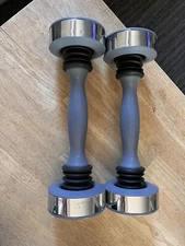 Shake Weight 5lb Pound Dumbbell Hand Grey Exercise Gray Work Out Unisex Fitness