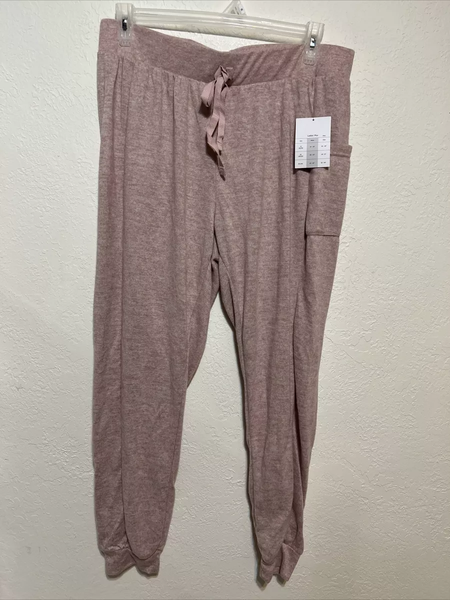 Bobbie Brooks Women XL Ladies Cell Phone Pocket Soft Stretch Lounge Pants C5