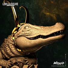 GROKI (LOKI), MARVEL, BUSTO, 70-200mm, FIGURA, FAN ART, STAMPA 3D, STATUA, WICKED