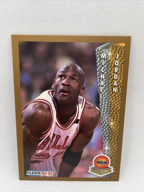 1992 fleer michael jordan