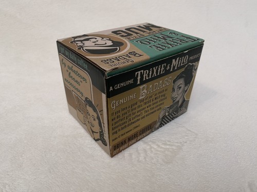 Trixie and Milo Kaffeetassen: Vintage-Stil Kaffeetassen echtes Badass! Neu! - Bild 6 von 7