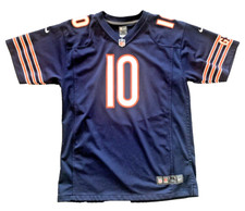 Nike Blue NFL Chicago Bears Mitchell Trubisky #10 Home Jersey Youth Boys Size XL