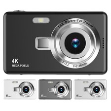 4K HD 1080P Photography Camera 96MP Portable Vlogging Camera 2.4 Inch IPS Screen