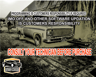 Mitsubishi FUSO CANTER 6M70T3 6M7 JP03 Engine Computer MODULE ECM