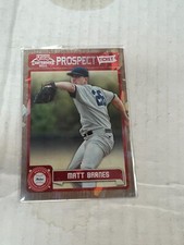Matt Barnes 2011 Playoff Contenders Prospect Ticket #RT4 #288/299 NrMt