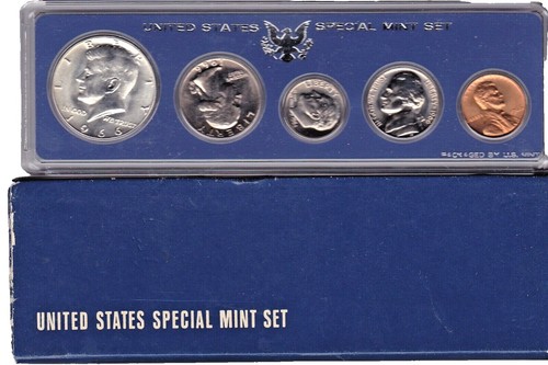 1966 Canada Mint Set- Proof Like-6 Gem Coins Including 4 80