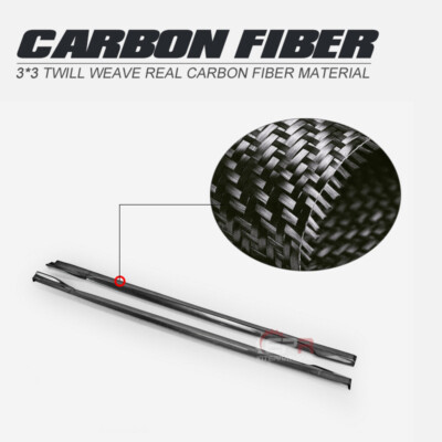 For 2016 Onwards KIA K5 Optima JF ZE Style Carbon Fiber Side Skirt Pair