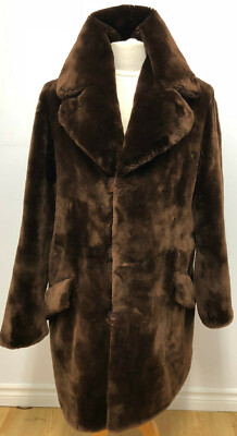 BROWN GENUINE SHEARED BEAVER FUR COAT FOR MEN ALL SIZES BY ORDER | eBay